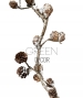 GHIRLANDA CON PIGNE Garland Pine Cone + Snow