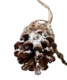 GHIRLANDA CON PIGNE Garland Pine Cone + Snow