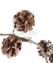 GHIRLANDA CON PIGNE Garland Pine Cone + Snow