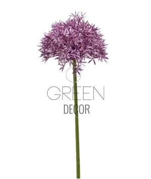 ALLIUM ARTIFICIALE ROSA 62 CM