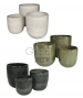 VASO IN TERRACOTTA SMALTATO