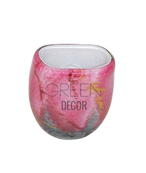 VASO COLLECTION ELIPSE ROSA 3 MISURE