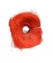 BASE PORTA BOUQUET SISAL ROSSO X 10